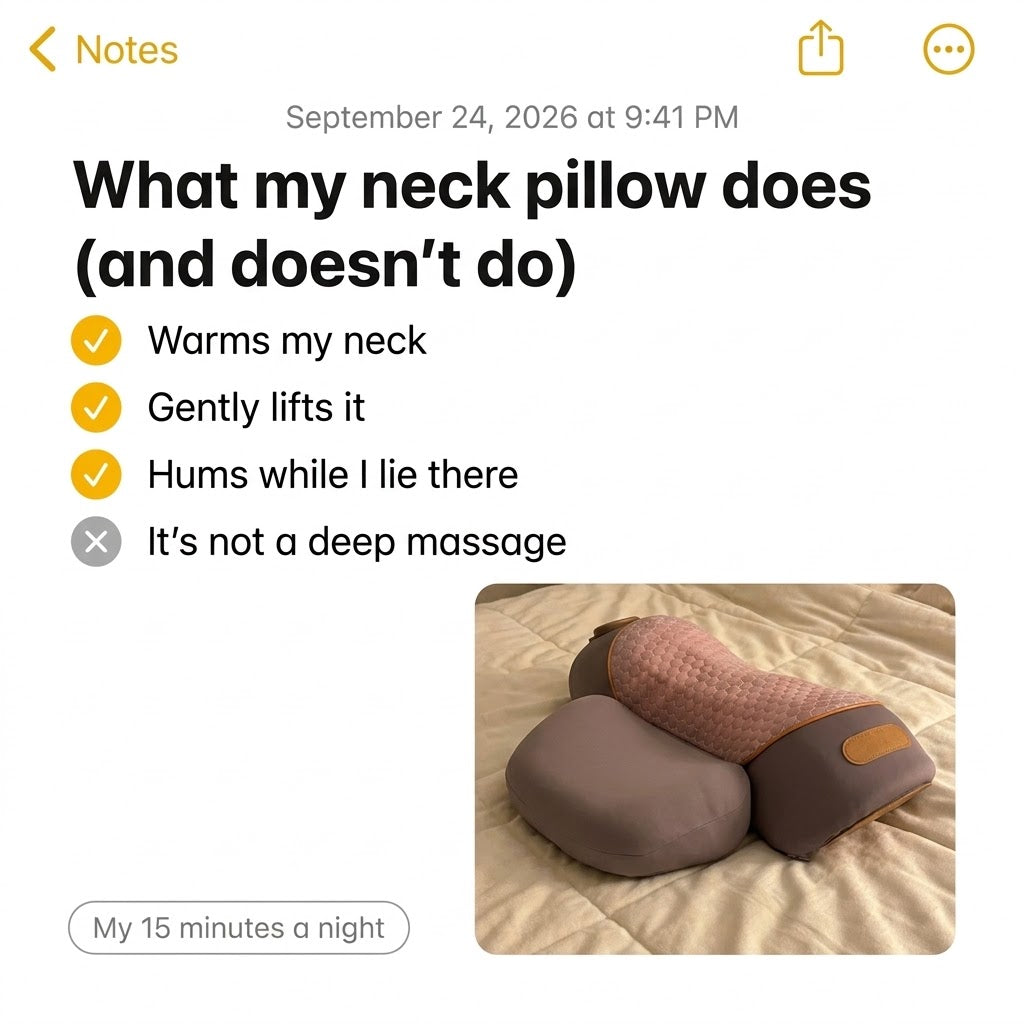 WORAQ™NECK MASSAGE PILLOW