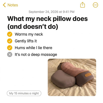 WORAQ™NECK MASSAGE PILLOW