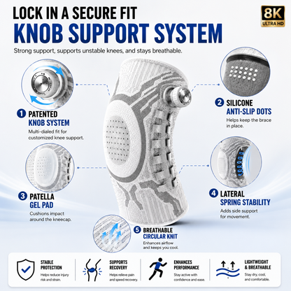 WORAQ  ™FlexDial Knee Brace