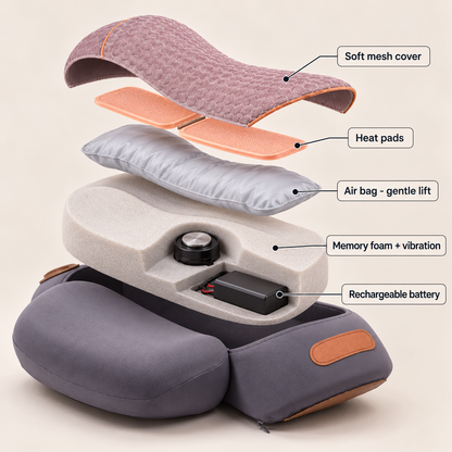 WORAQ™NECK MASSAGE PILLOW